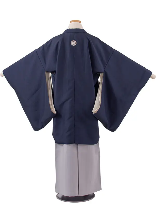 小学校 卒業式 男の子 袴 紺地 1992