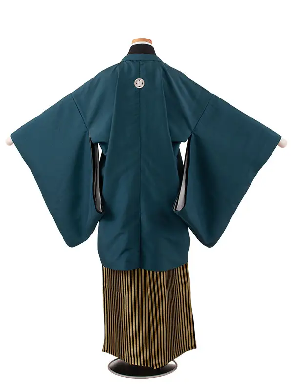 かんたん着付 小学校 卒業式 男の子 袴 フォレストグリーン 1998