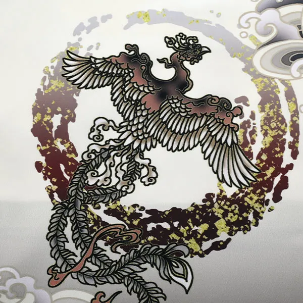 男の子 産着 お宮参り 四神 ｱｲﾎﾞﾘｰ 白虎 青龍 朱雀 玄武