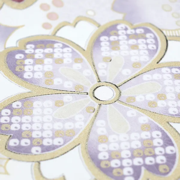 女の子産着レンタルお宮参り ピンク 桜 満開