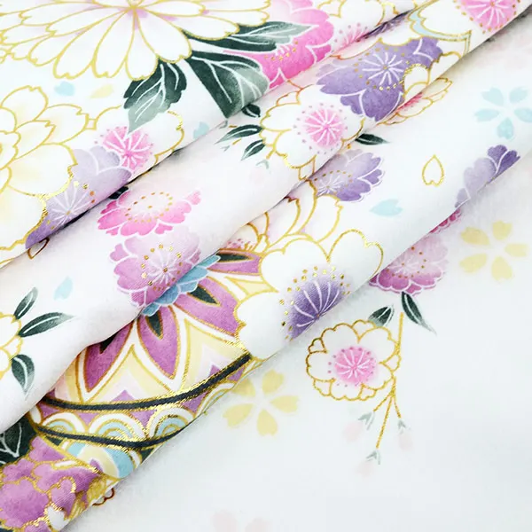 女の子 産着 お宮参り 白 毬 金彩 菊 さくら 祝い花 花車