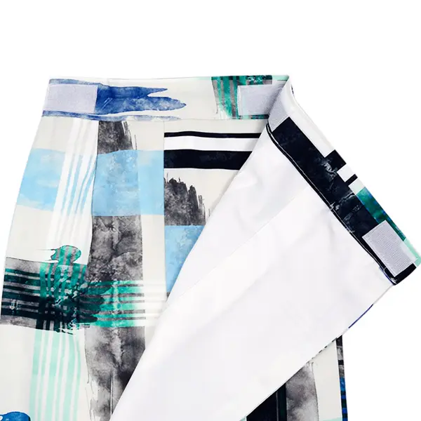 男児 ベビー(100日～) 刺繍風 緑/ 水彩色 青 緑 ｾﾊﾟﾚｰﾄ