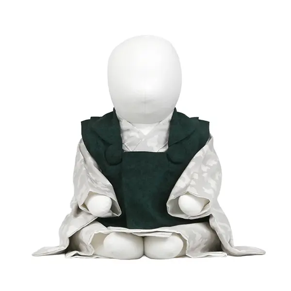 男児ベビー (100日～)濃緑 春花 線画/薄ｸﾞﾚｰ白アニマル柄 ｾﾊﾟﾚｰﾄ