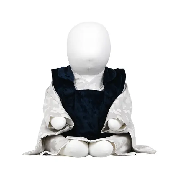 男児ベビー(100日～)ﾈｲﾋﾞｰﾍﾞﾙﾍﾞｯﾄ青/薄ｸﾞﾚｰ白アニマル柄ｾﾊﾟ