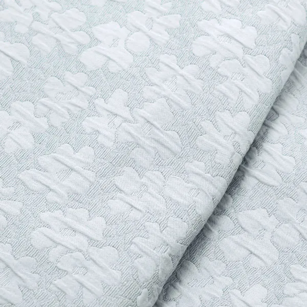 七五三レンタル 2歳男児 被布 ﾚｰｽ地 水色 高級 ｴﾝﾎﾞｽ加工 ﾎﾟｺﾎﾟ