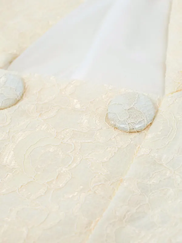 七五三2歳3歳女児ﾚﾝﾀﾙ ｱｲﾎﾞﾘｰ/水色 ﾚｰｽ りぼんﾏｶﾛﾝｹｰｷ