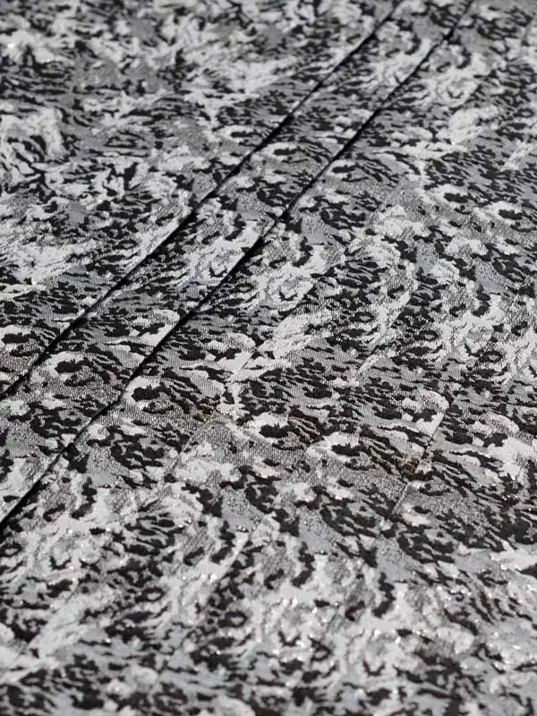 かんたん着付 卒業式袴 小学男子 021 茶レザー調羽織/黒/シルバー袴