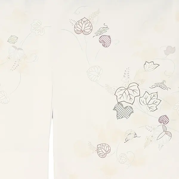 先生,教員向け 訪問着袴 ベージュ／黒袴 W292