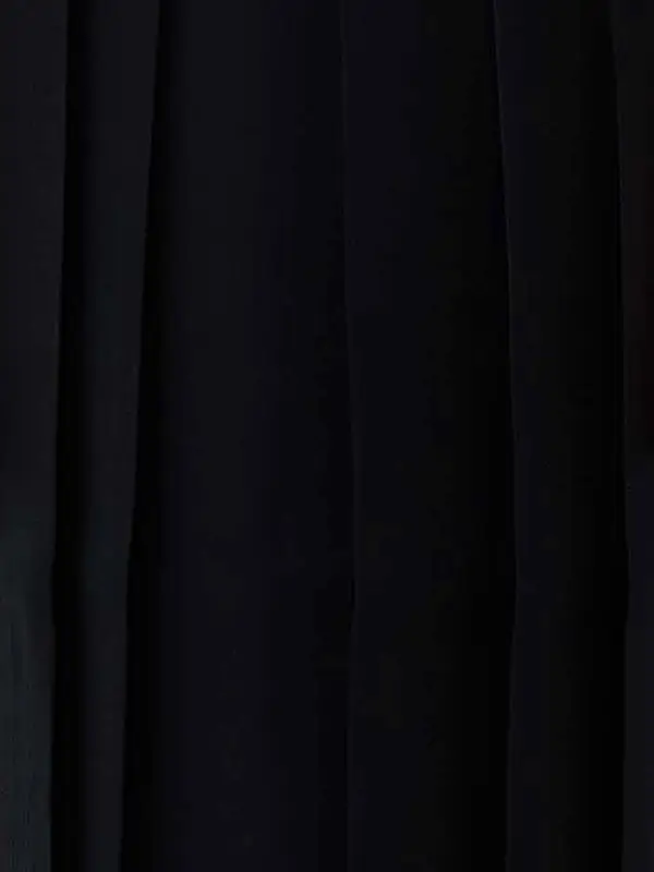 卒業式女性袴 赤/黒無地袴 Y001 (66)