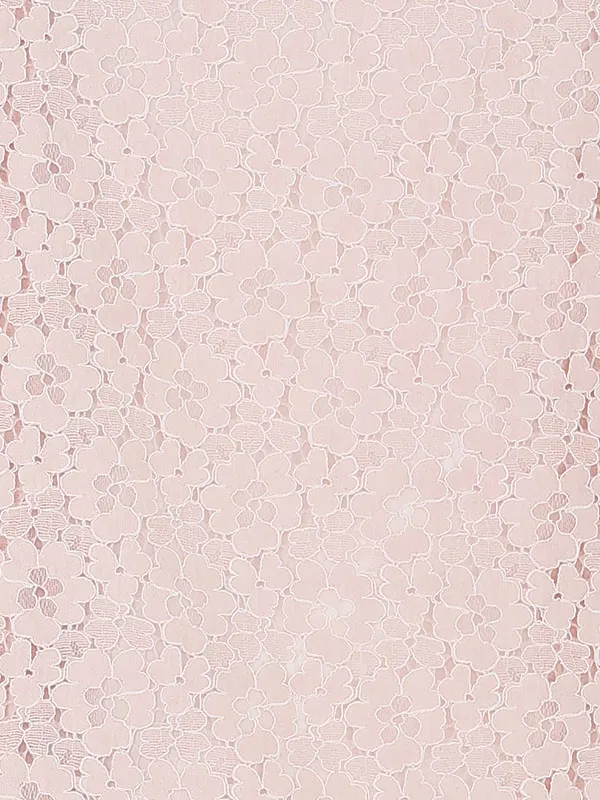 【夏用 単衣】お宮参り女の子 産着レンタル／ピンク 桜レース Z299