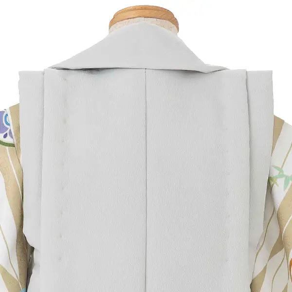 七五三レンタル(3歳男児被布) 緑×矢絣 Y164