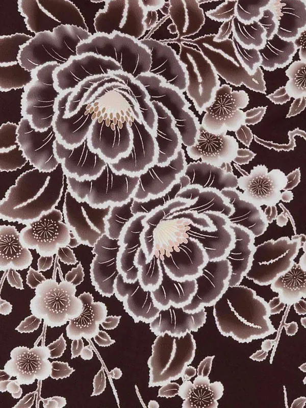 七五三レンタル(3歳男児被布) 茶梅×ベージュ兜 Y171