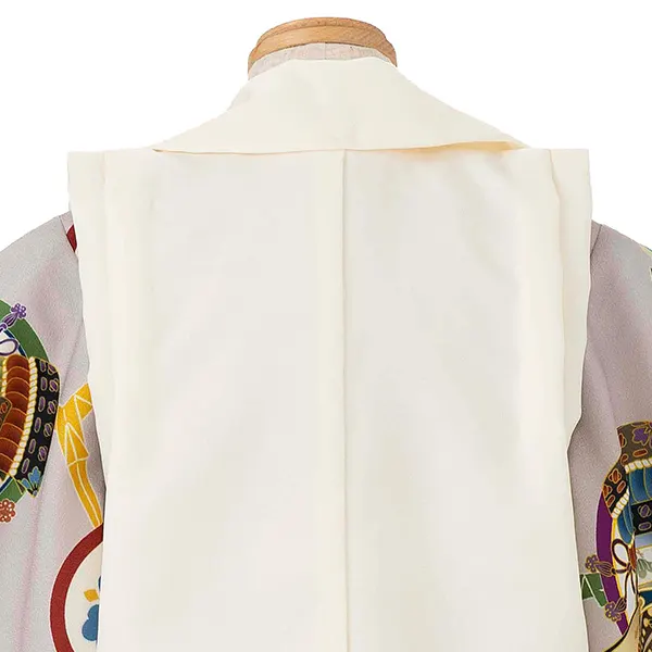 七五三レンタル(3歳男児被布) ベージュ×兜 Y179