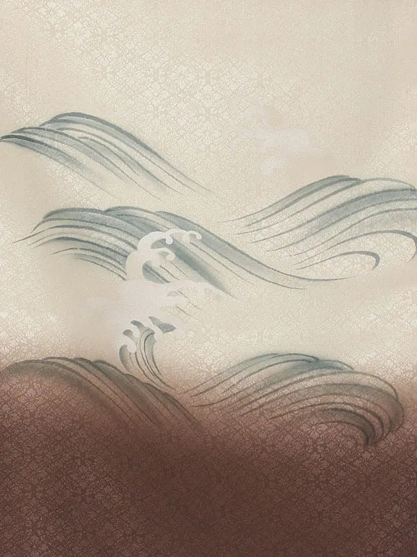 かんたん七五三レンタル(5.6歳男児袴)茶色兜×金花菱袴 Y221