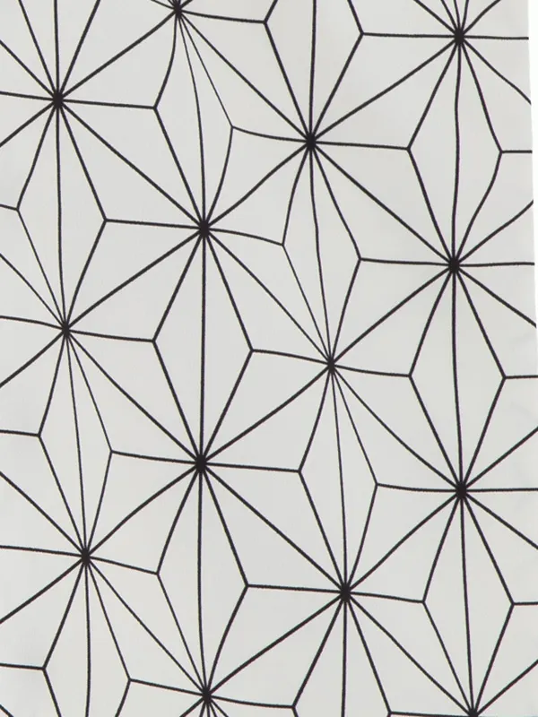 七五三レンタル(3歳男児被布)／ベージュ×白麻の葉 Z462