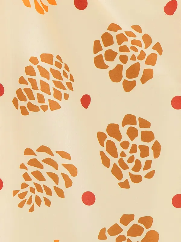 七五三レンタル(3歳男児被布)／ベージュ 兜×クリーム菊 Z831