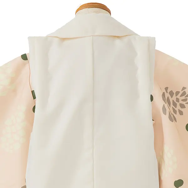 七五三レンタル(3歳男児被布)／ベージュ 兜×ベージュ菊 Z832