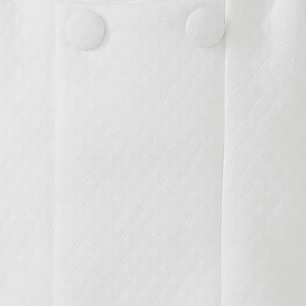 七五三レンタル(3歳男児被布)／白 格子×グレーモダン柄 Z834