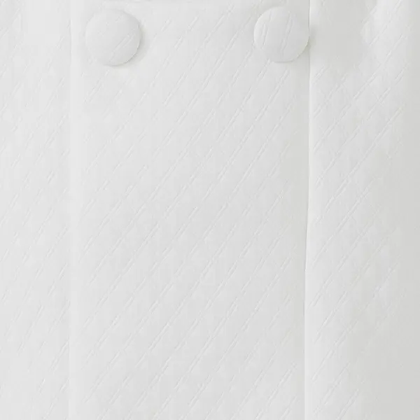 七五三レンタル(3歳男児被布)／白 格子×グレーモダン柄 Z835