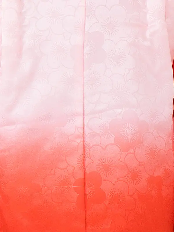 七五三レンタル(3歳女児被布) ピンク×赤 鈴 G395