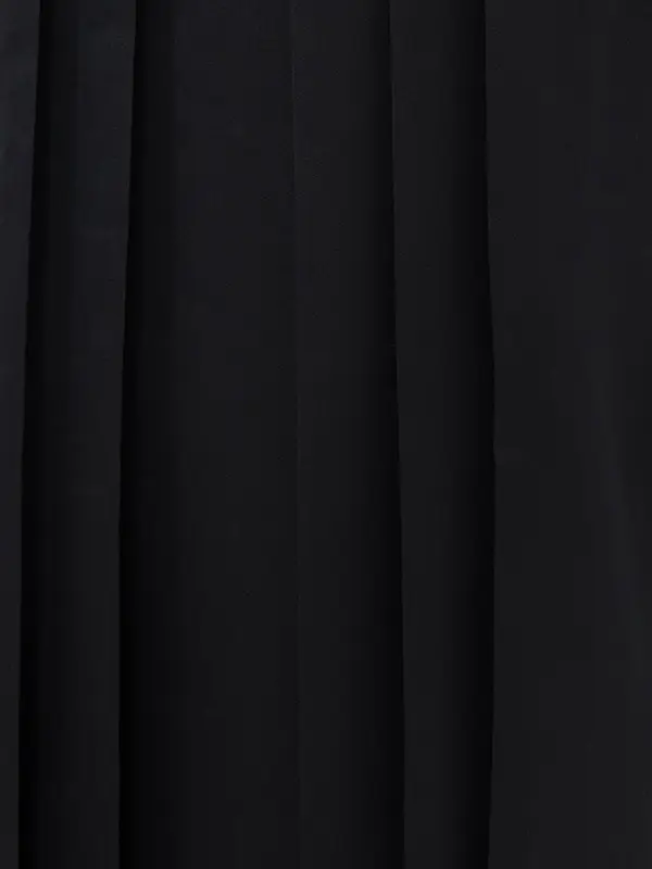 【正絹】卒業式女性袴 振袖袴 紫 菊八重桜 鈴/黒袴 0275