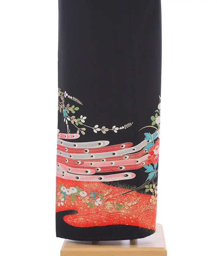 黒留袖 レンタル8AA290 身長150～160ｃｍ