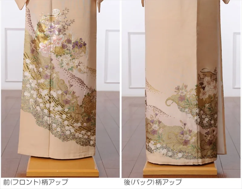 三つ紋 色留袖ﾚﾝﾀﾙ8AB13