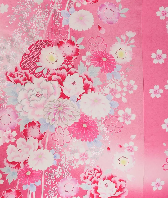 振袖ﾚﾝﾀﾙ ピンク 8AC664/成人式等