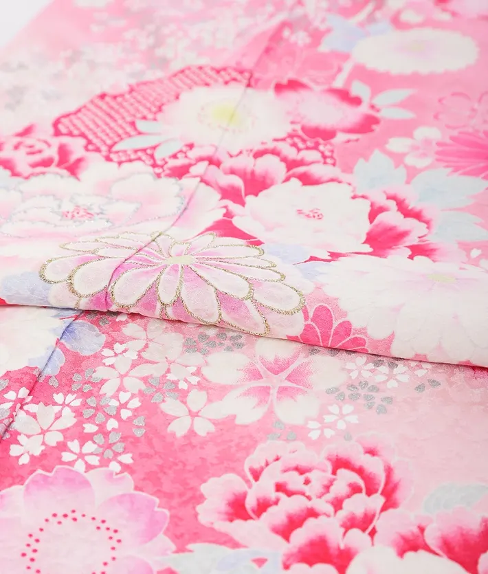 振袖ﾚﾝﾀﾙ ピンク 8AC664/成人式等