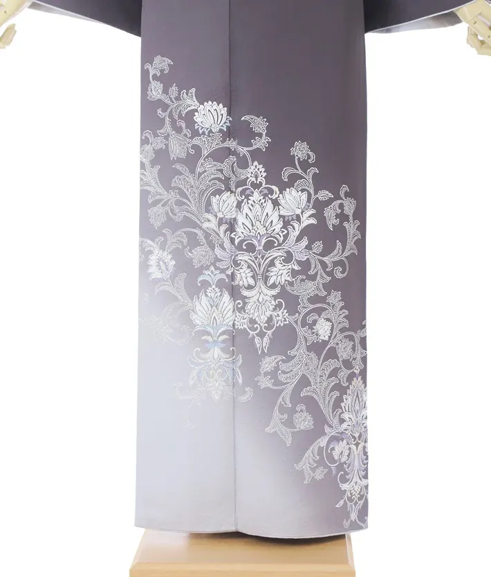 特撰訪問着 和田光正 金彩友禅 花唐草 8AD696