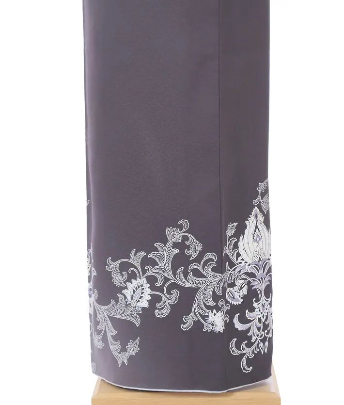 特撰訪問着 和田光正 金彩友禅 花唐草 8AD696