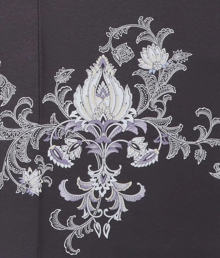 特撰訪問着 和田光正 金彩友禅 花唐草 8AD696