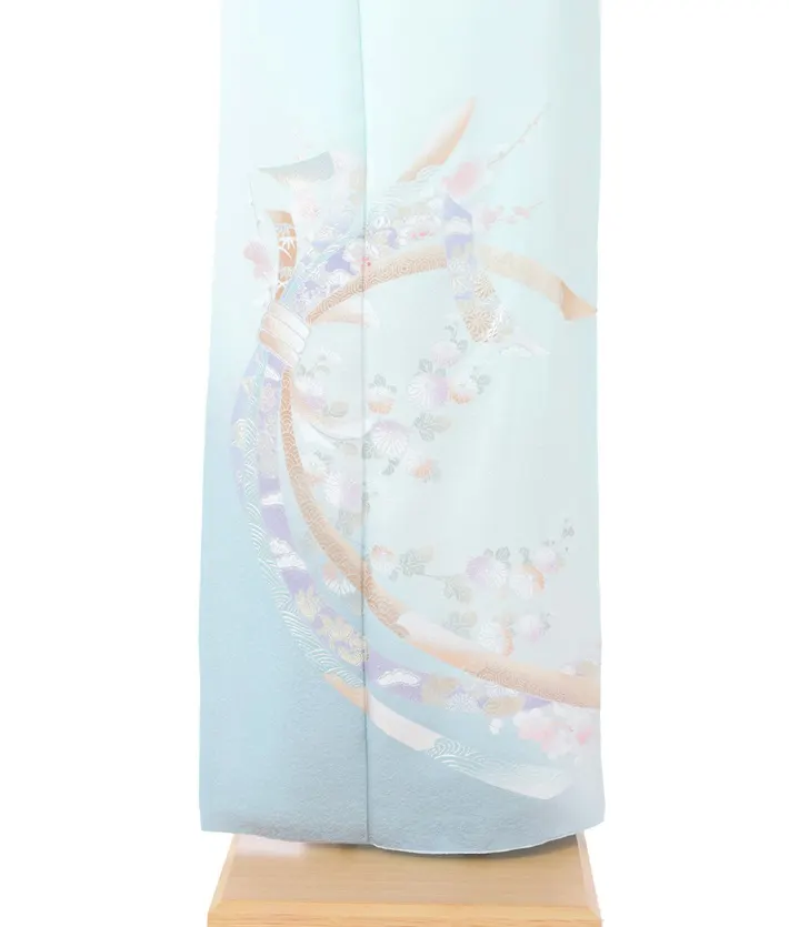 特撰訪問着 和田光正 金彩友禅 熨斗 8AD697