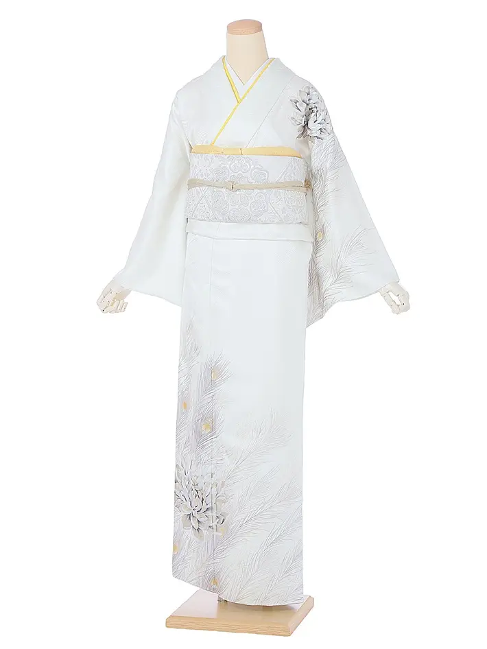 正絹訪問着ﾚ ﾝﾀﾙ 華徒然×吉木千沙都 8AD707