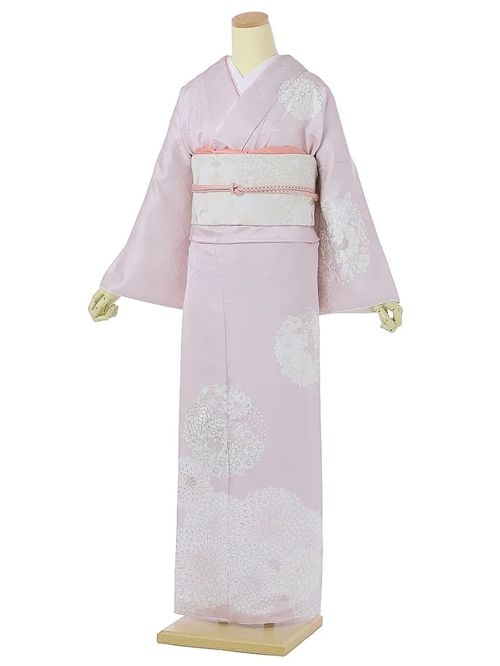 正絹訪問着ﾚ ﾝﾀﾙ 華徒然×吉木千沙都 8AD708