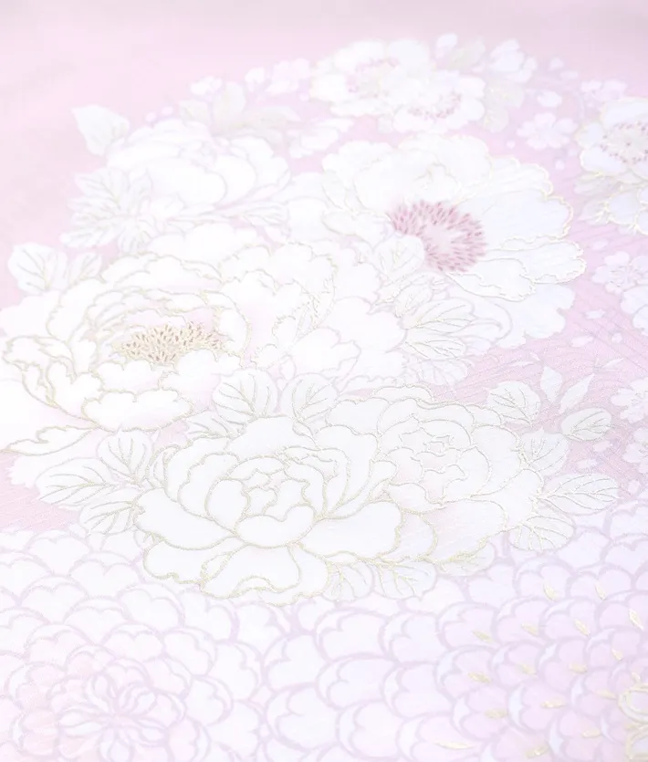 正絹訪問着ﾚ ﾝﾀﾙ 華徒然×吉木千沙都 8AD708