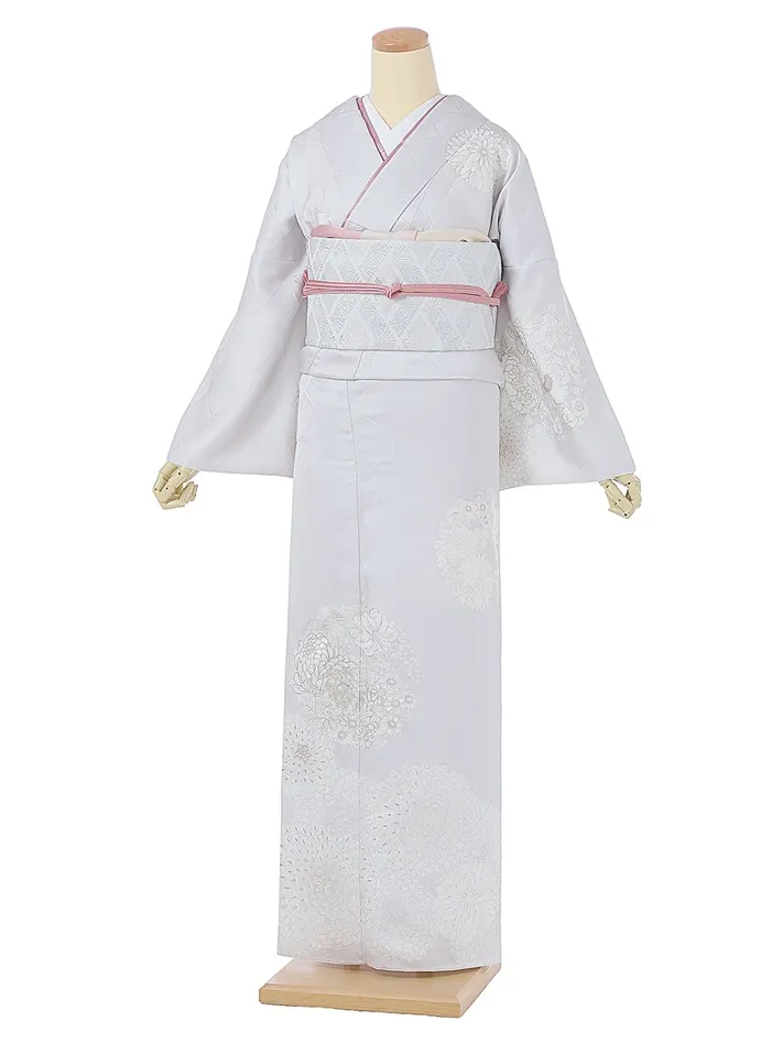 正絹訪問着ﾚ ﾝﾀﾙ 華徒然×吉木千沙都 8AD711