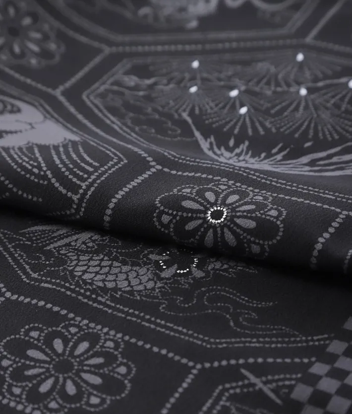 ジャパンスタイル紋付袴 ﾚﾝﾀﾙ メンズ袴 160-165cm 黒8AF48