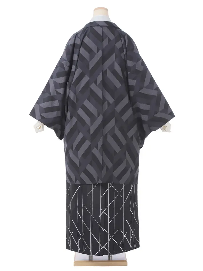 ジャパンスタイル紋付袴 ﾚﾝﾀﾙ メンズ袴 160-165cm 8AF49