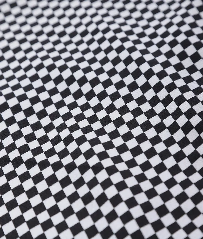 七五三 3歳男児被布セット 市松 白黒 グレー被布 8AO3070