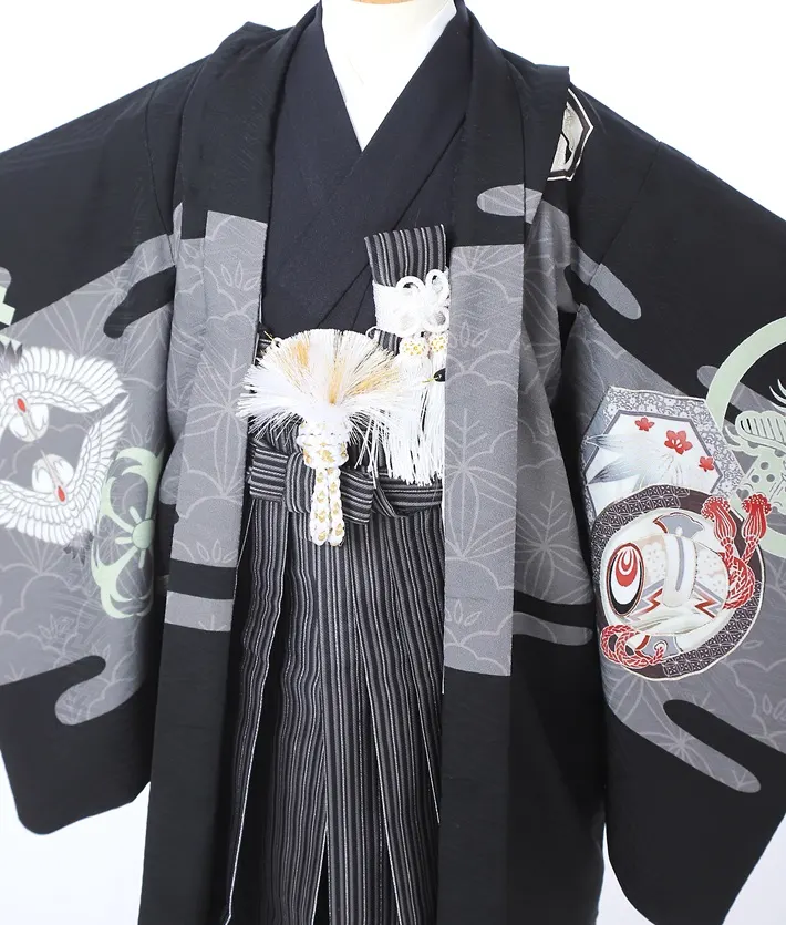 七五三ﾚﾝﾀﾙ LOWRYS FARM 黒 鷹 (5歳男児) 8AO5148