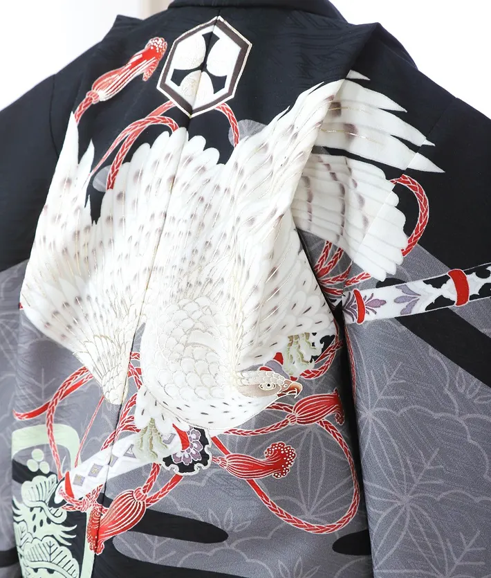 七五三ﾚﾝﾀﾙ LOWRYS FARM 黒 鷹 (5歳男児) 8AO5148