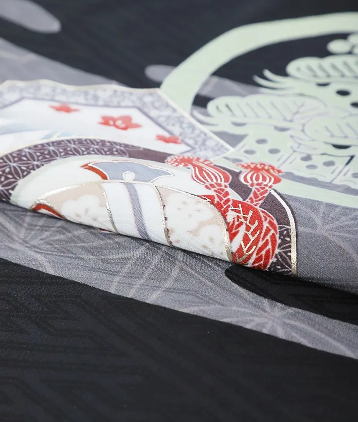 七五三ﾚﾝﾀﾙ LOWRYS FARM 黒 鷹 (5歳男児) 8AO5148