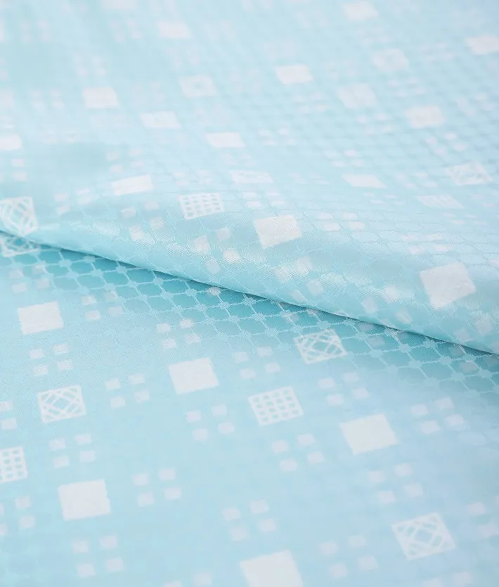 七五三ﾚﾝﾀﾙ 水色 縞袴 (5歳男児) 8AO5149