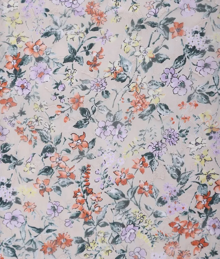 七五三ﾚﾝﾀﾙ ホワイト 小花 白被布 （三歳女児被布セット）8AP3288