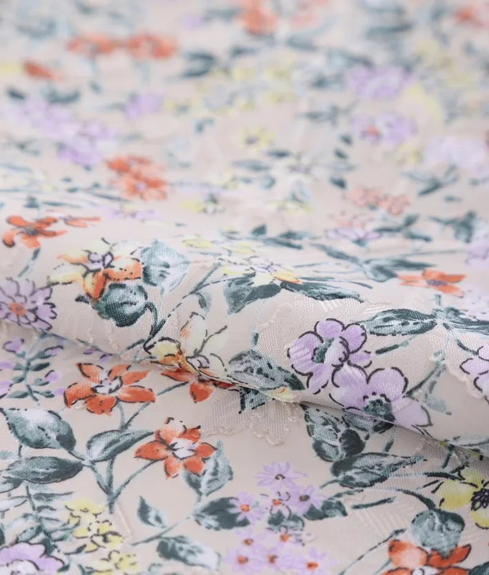 七五三ﾚﾝﾀﾙ ホワイト 小花 白被布 （三歳女児被布セット）8AP3288