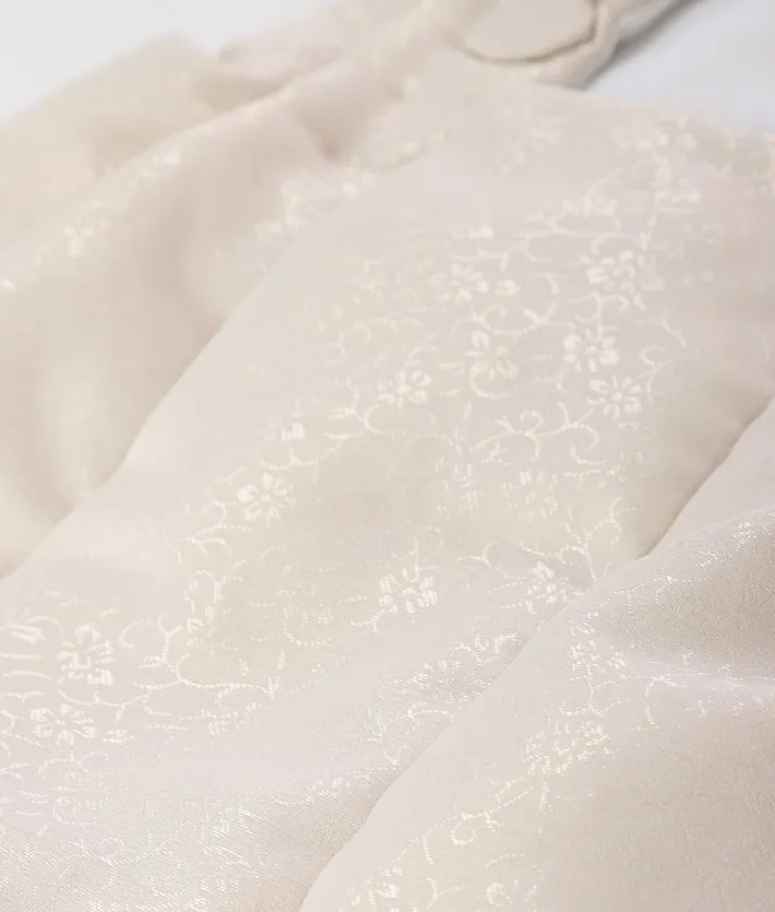 三歳女児被布セット薄赤紫 薄ベージュ被布 8AP3298