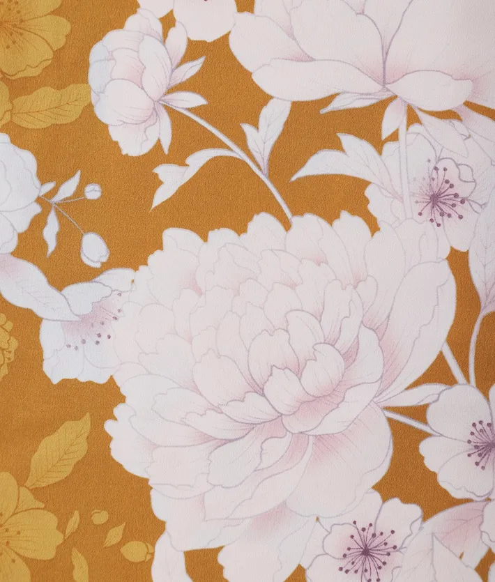 七五三ﾚﾝﾀﾙ（7歳）山吹色 カラシレトロ 8AP7203