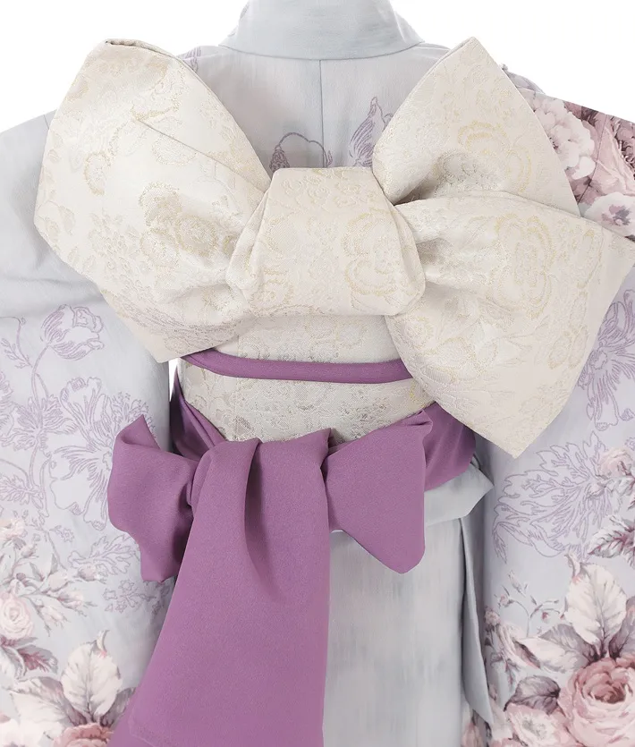七五三 7歳女児 JILL STUART グレー 薔薇 8AP7210