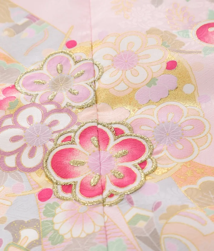 七五三 7歳女児 花ひめ ピンク 8AP7211